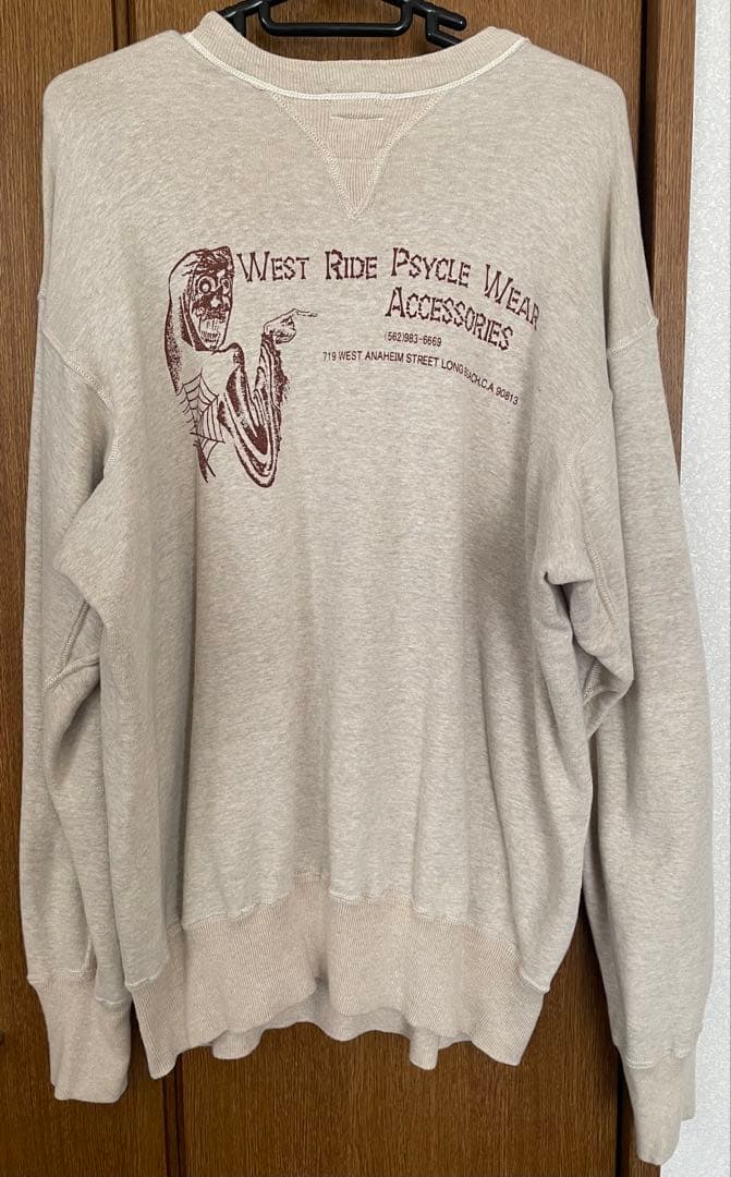 WAREHOUSE ウエアハウス ウエストライド スウェット 46 リバース