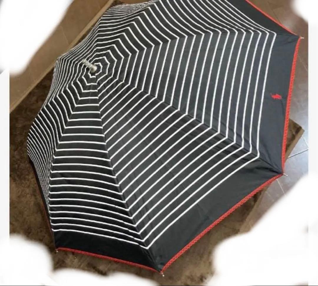 かすみ草 ポロ ラルフローレン 　新品未使用 日傘雨傘兼用 撮影のみ開封