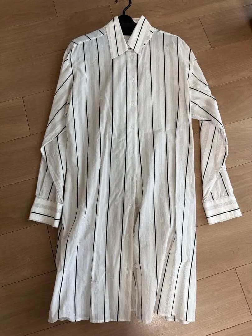 Maison Margiela マルジェラ ストライプシャツ　シャツワンピース