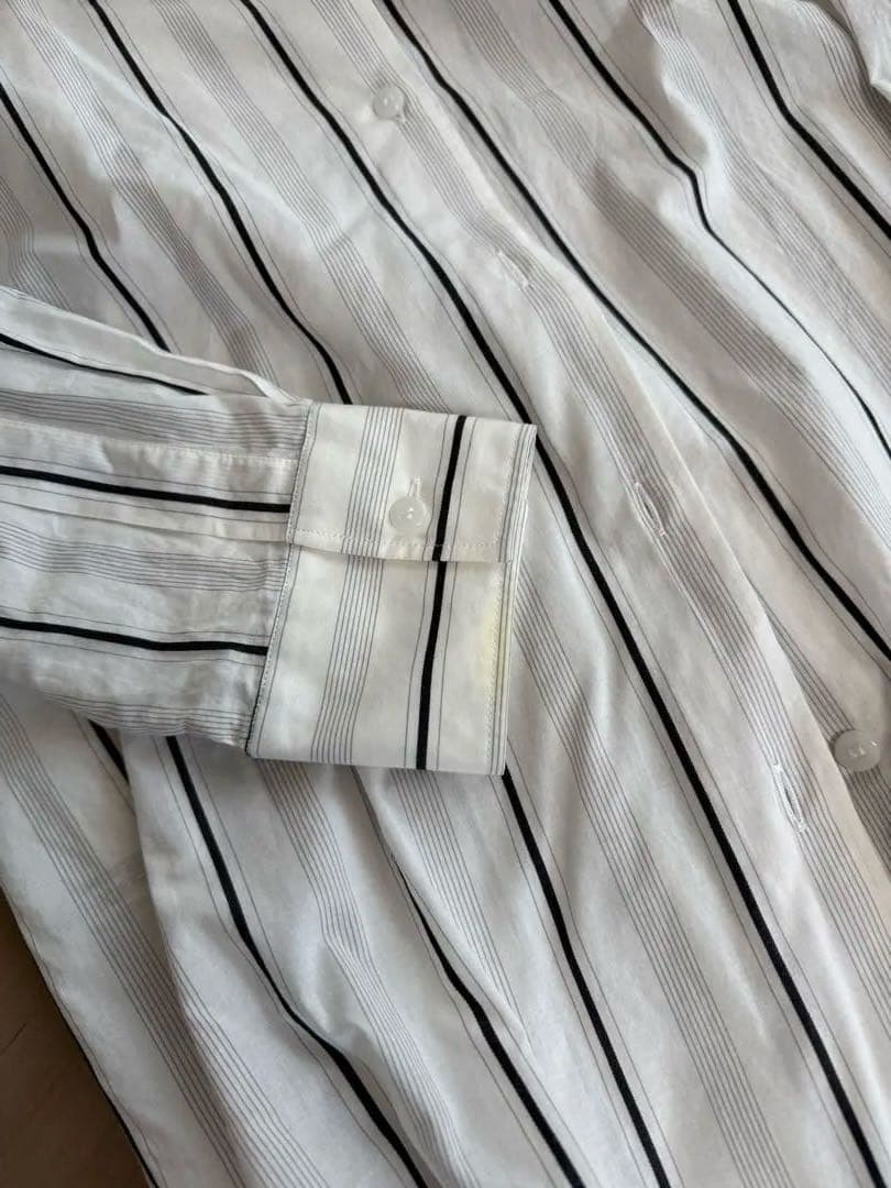 Maison Margiela マルジェラ ストライプシャツ　シャツワンピース