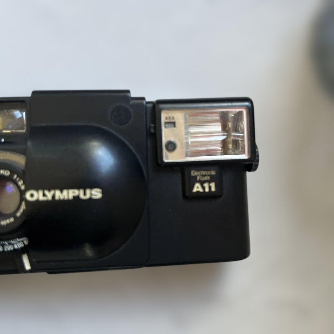 OLYMPUS XA コンパクトカメラ A11フラッシュ付き