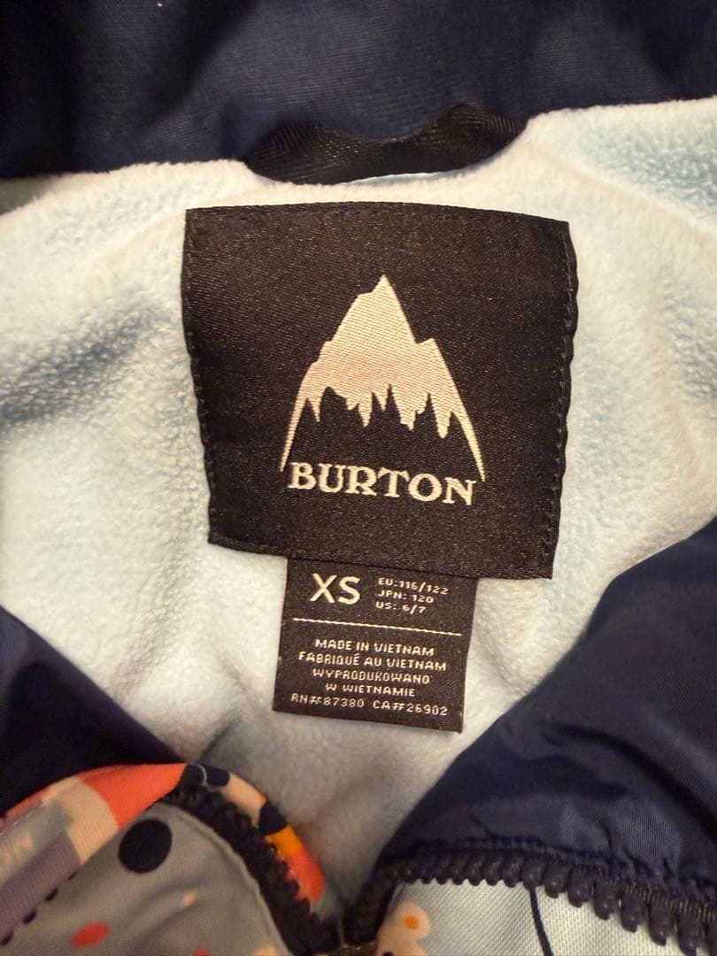 Burton スノーボードウェア XSサイズ