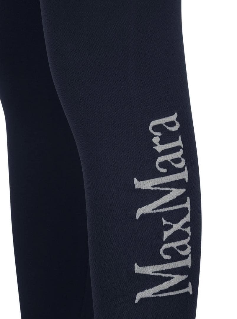 【新品未使用】MaxMara BASILEA レギンス ネイビー Sサイズ