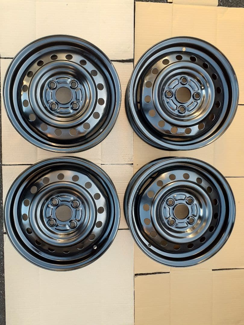 O*y様 スズキ純正　14インチ　4.5J　鉄ホイール　4本