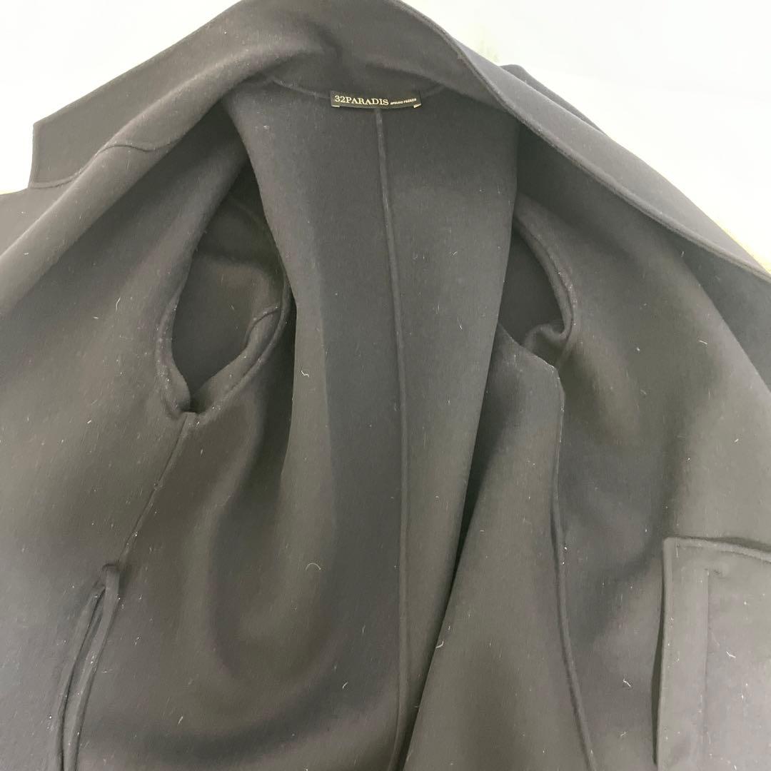 32PARADIS ロングコート　ダークネイビー