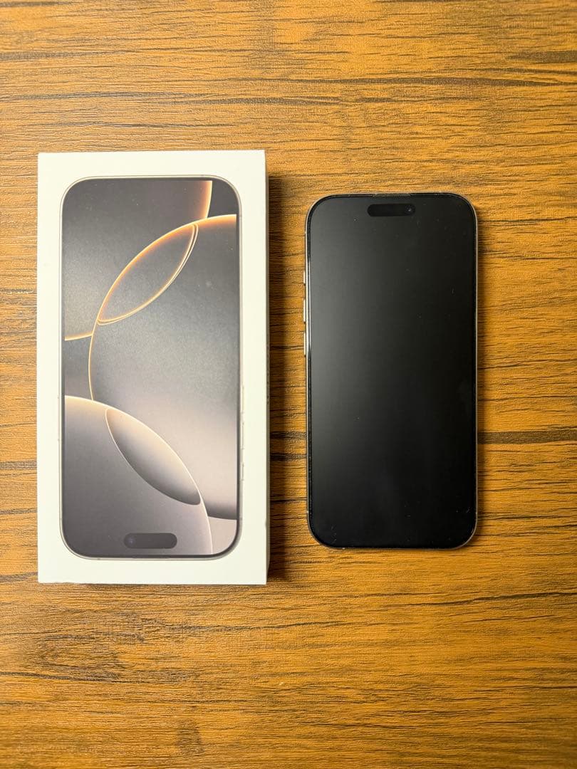 周*平様 Apple iPhone 16 Pro ナチュラルチタニウム　 本体