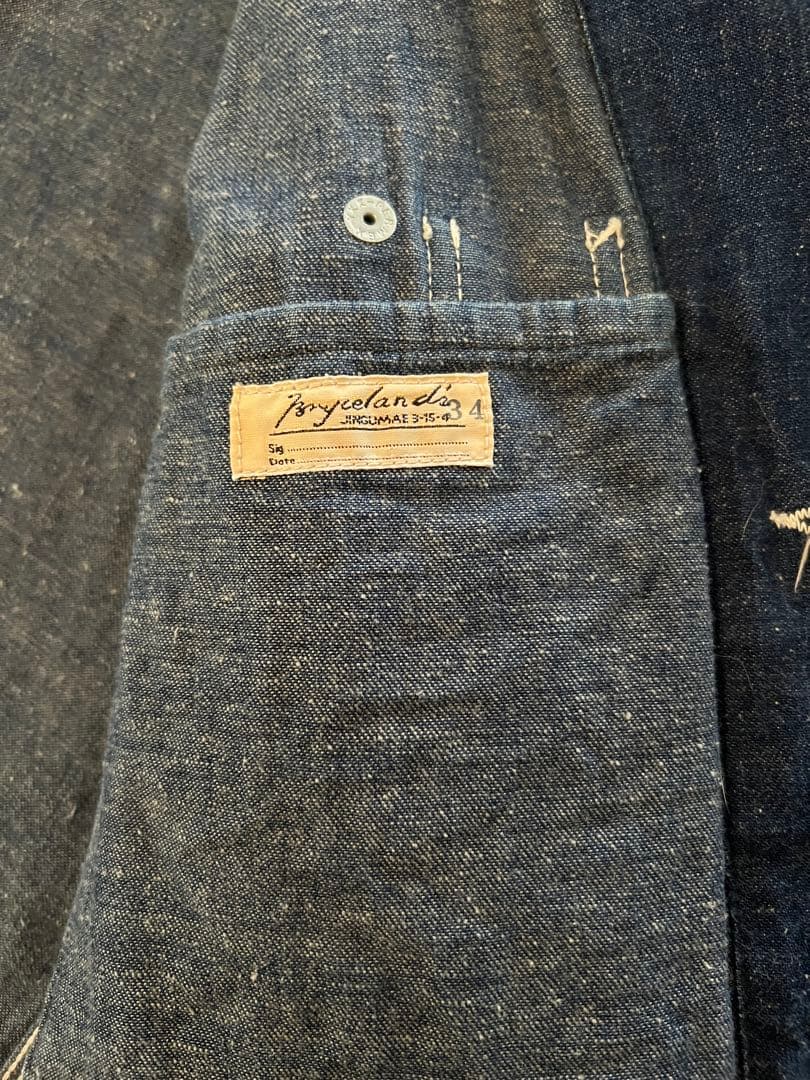 Bryceland's チョアコート/カバーオール Size 34