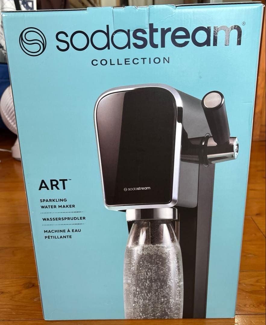 【新品未使用】sodastream ART 炭酸水メーカー