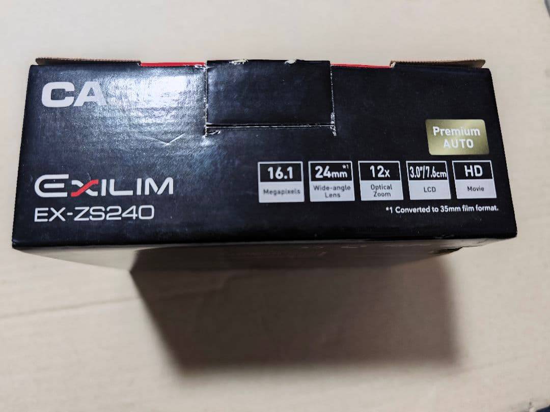 CASIO EXILIM EX-ZS240 デジタルカメラ　中古品