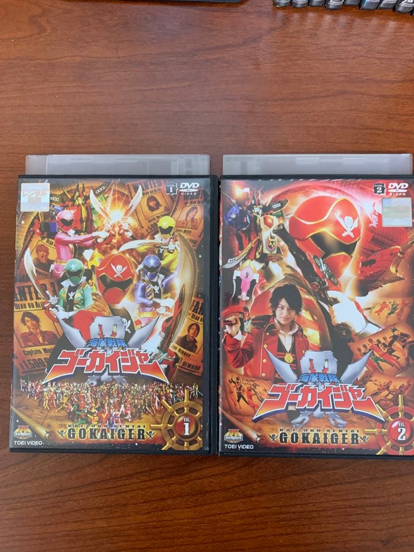 レンタルアップ スーパー戦隊シリーズ　海賊戦隊ゴーカイジャー　DVD　全巻