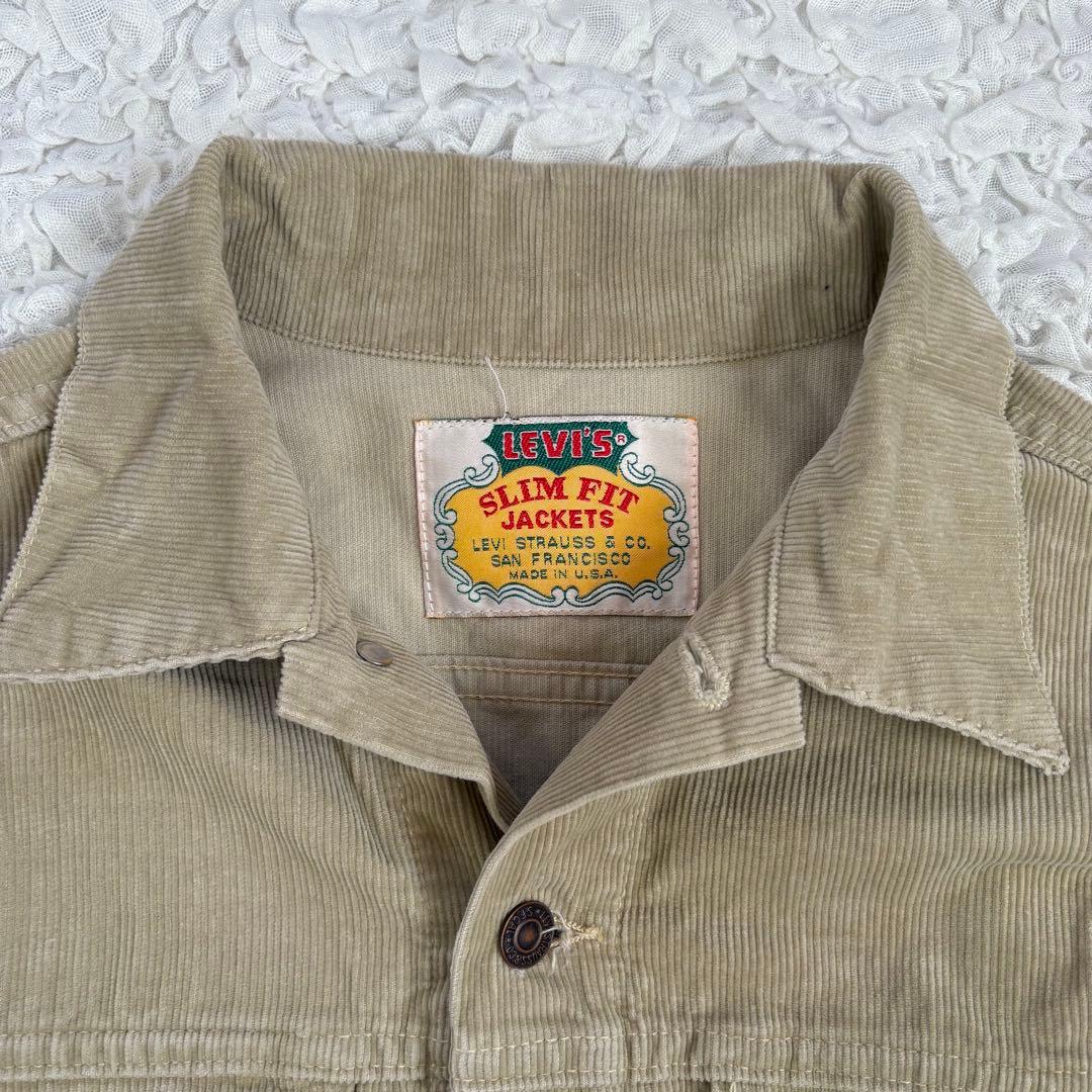 リーバイス　3rdタイプ　コーデュロイジャケット9070-14 バレンシア工場