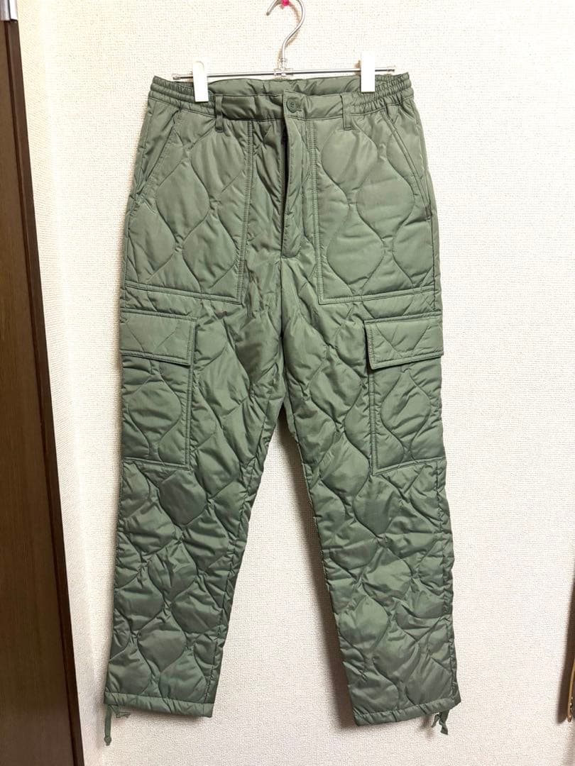 【TAION】タイオン MILITARY CARGO DOWN PANTS