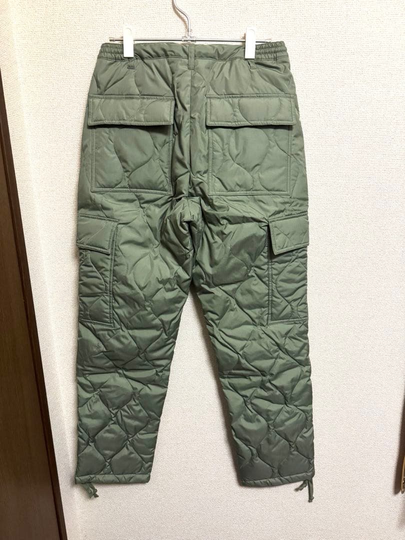 【TAION】タイオン MILITARY CARGO DOWN PANTS