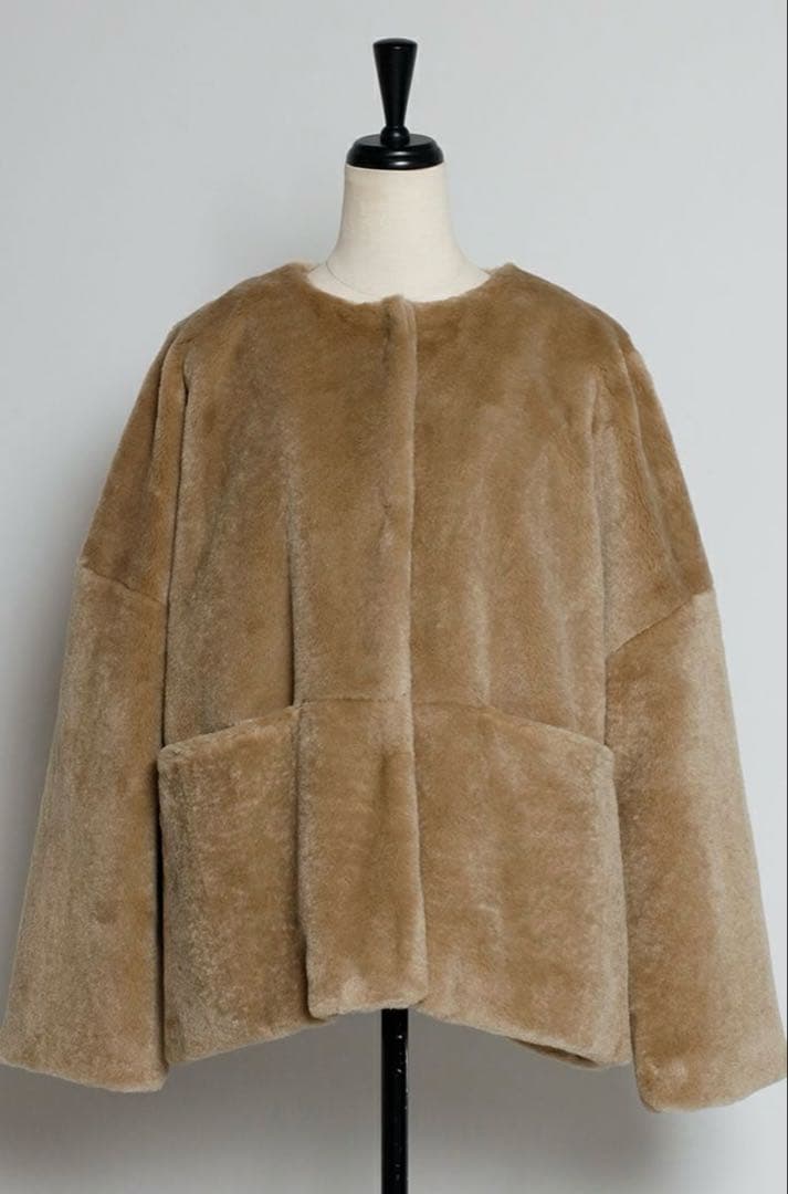 bow.a ボウ・エー ECO FUR JACKET エコーファージャケット