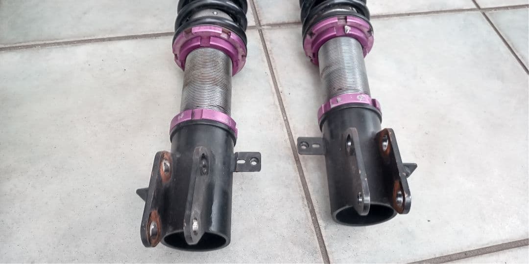 ファイナルコネクション、エスぺリア　車庫調とダウンサス