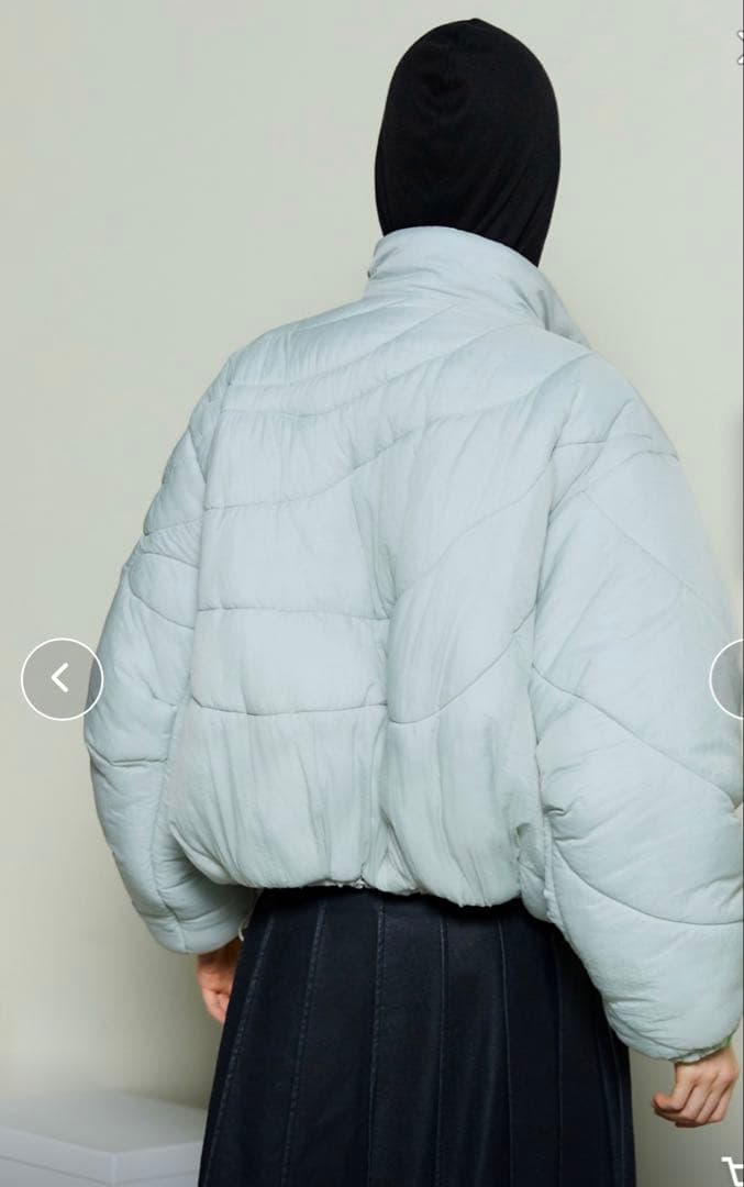 最終価格　メゾンスペシャル 春色　ライトグレー キルティングジャケット 未使用