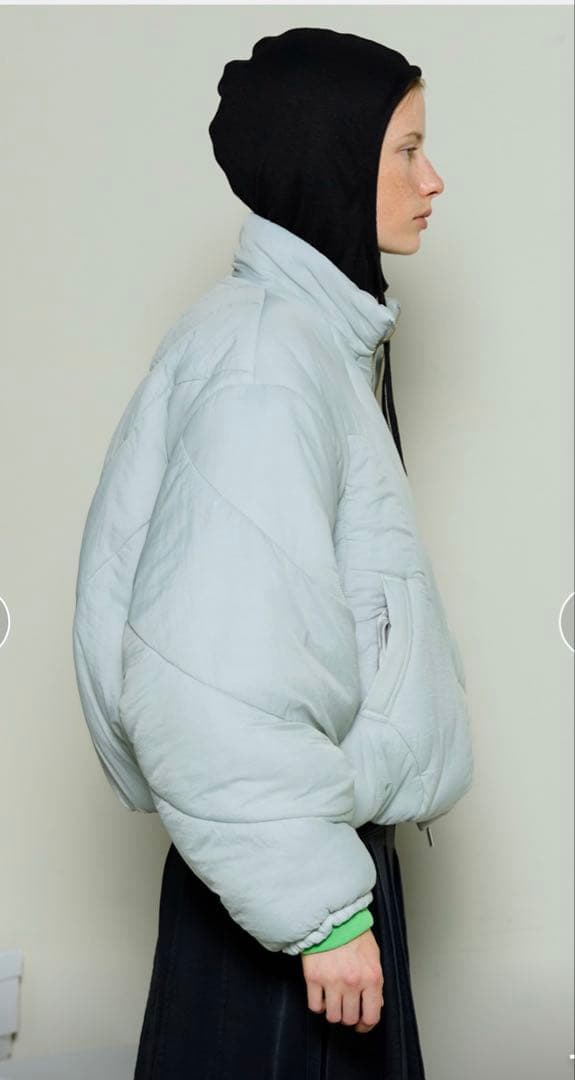 最終価格　メゾンスペシャル 春色　ライトグレー キルティングジャケット 未使用