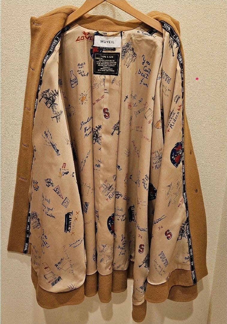 MUVEIL ミュベール ポンチョコート ケープ マント