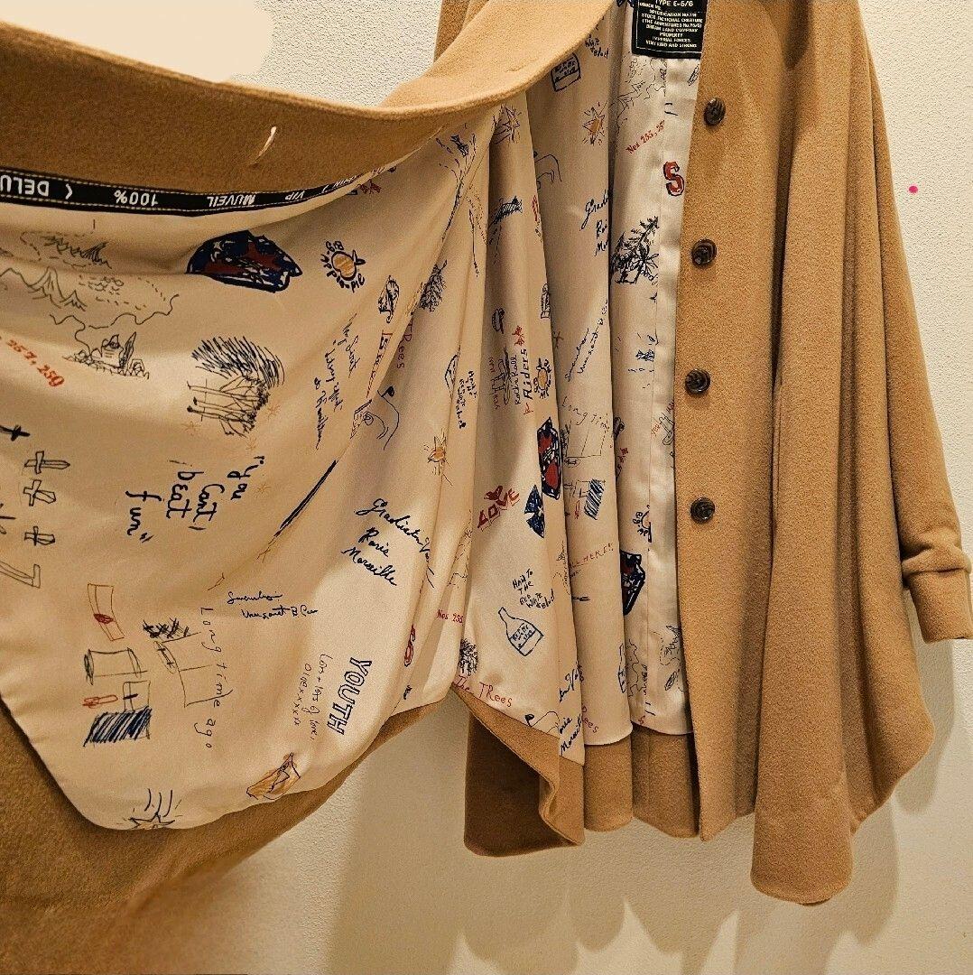 MUVEIL ミュベール ポンチョコート ケープ マント