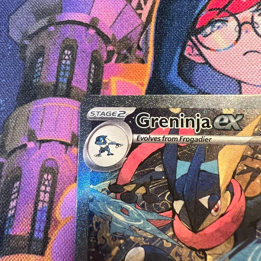 ポケモンカード　ゲッコウガex　SAR　海外版 英語版　プロモ　海外限定イラスト