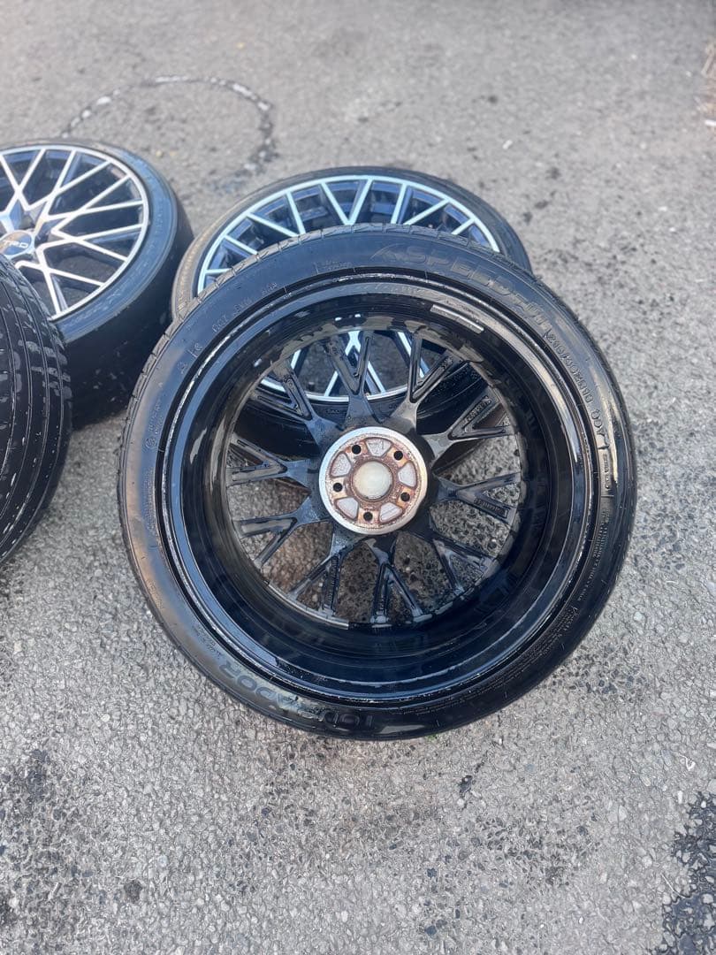 e*n様 TRD 18インチ」アルミホイール TF9 18×7.5J +48 プ