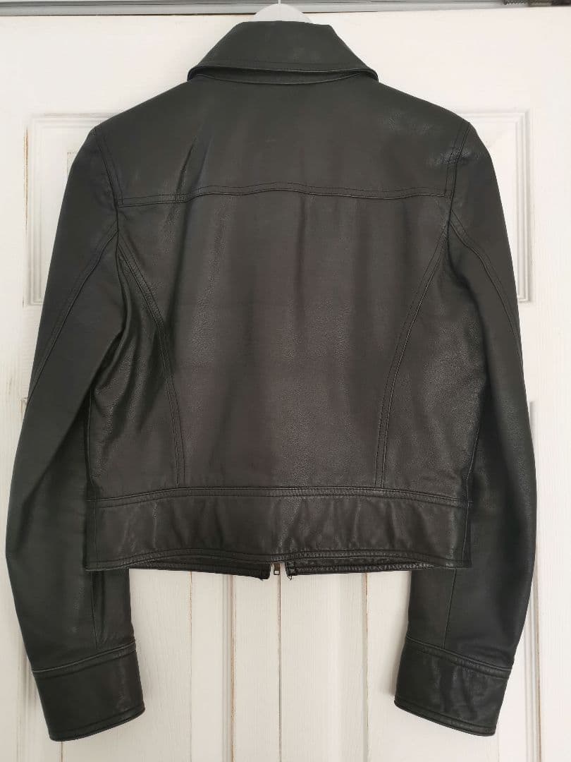 MICHAEL KORS 黒 レザージャケット サイズ4 羊革