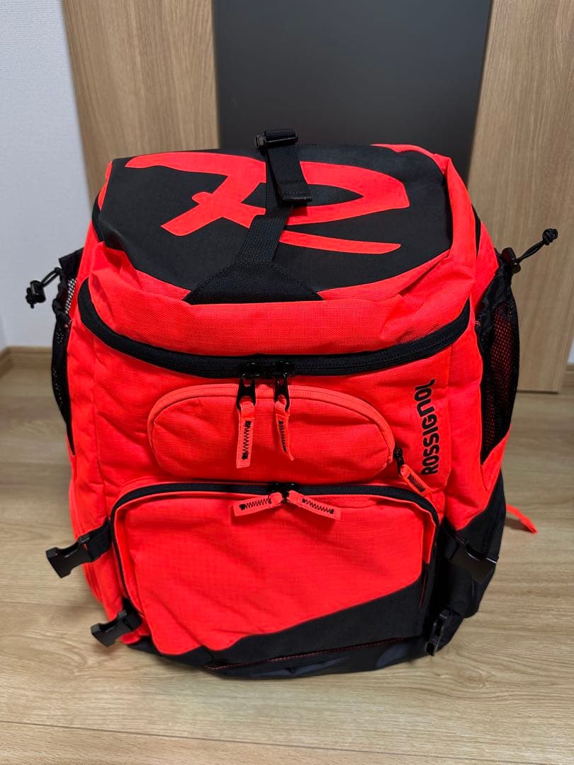 Rossignol スキー用バックパック 濃いめオレンジ/ブラック