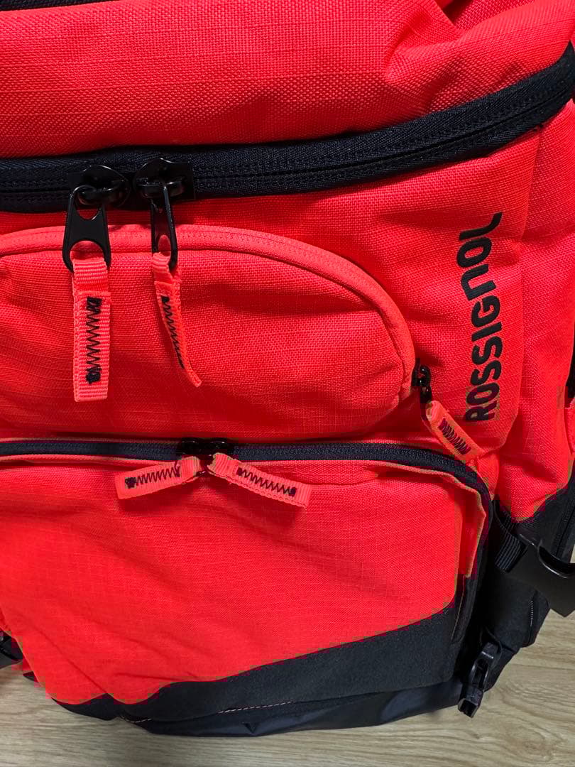 Rossignol スキー用バックパック 濃いめオレンジ/ブラック