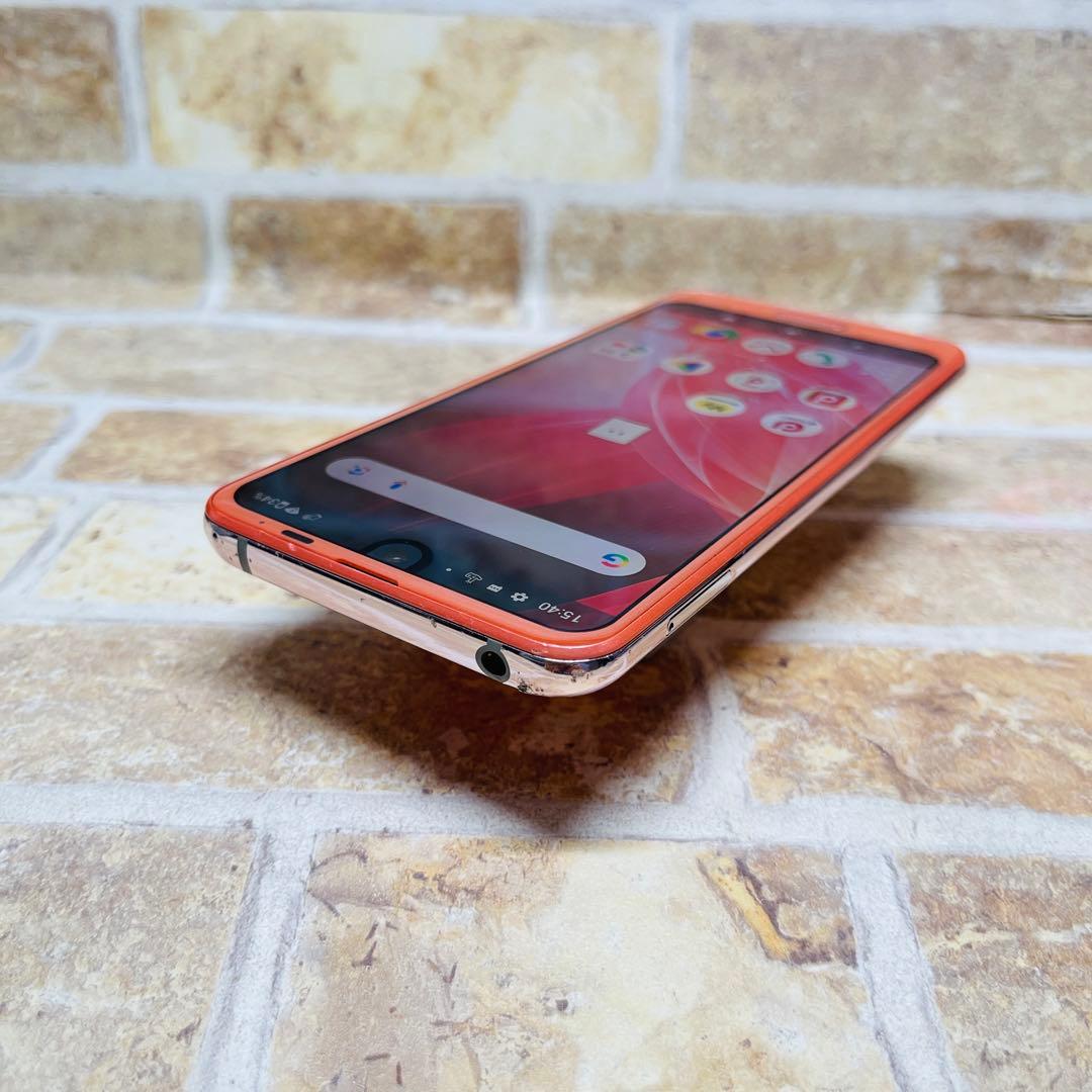 SIMフリー SHARP AQUOS R2 64GB ピンク 403 電池良好