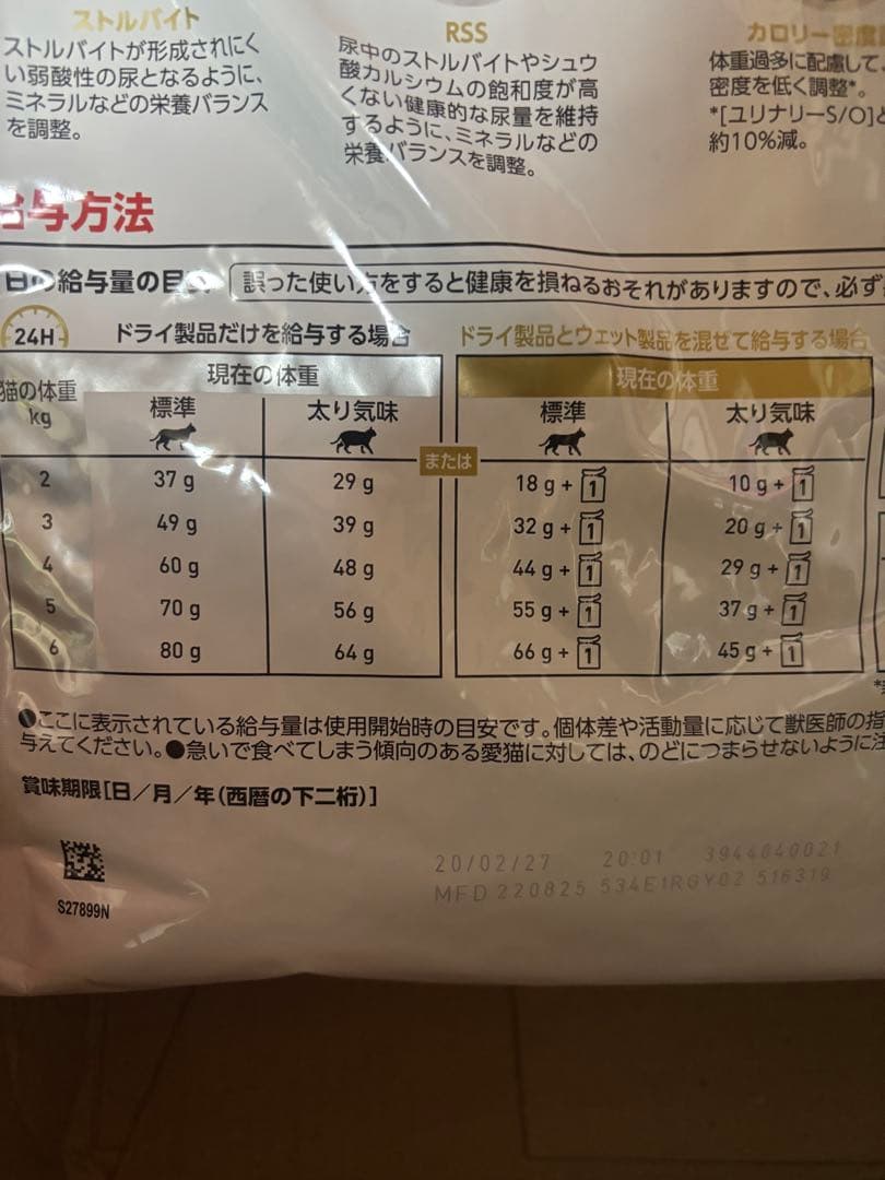  CANIN ユリナリーS/O オルファクトリーライト4kg