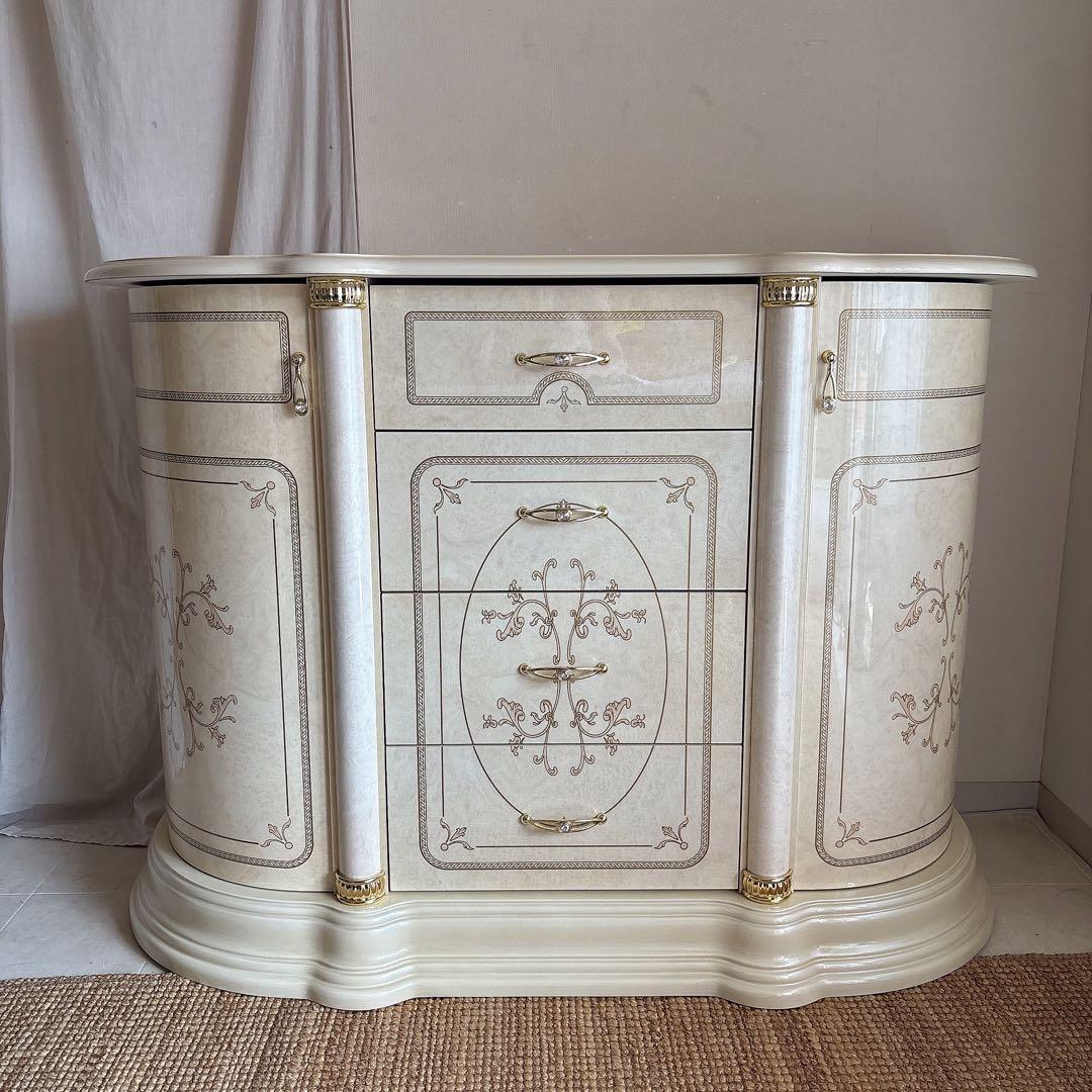 イタリア製　サルタレッリ　フローレンス　サイドボード　キャビネット　ヨーロピアン