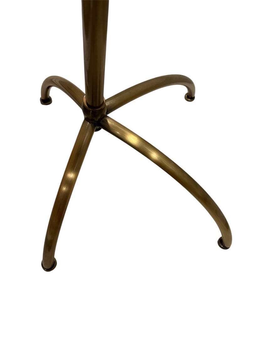 ハンガーラック　傾斜ハンガー　高さ可変　アンティークゴールド