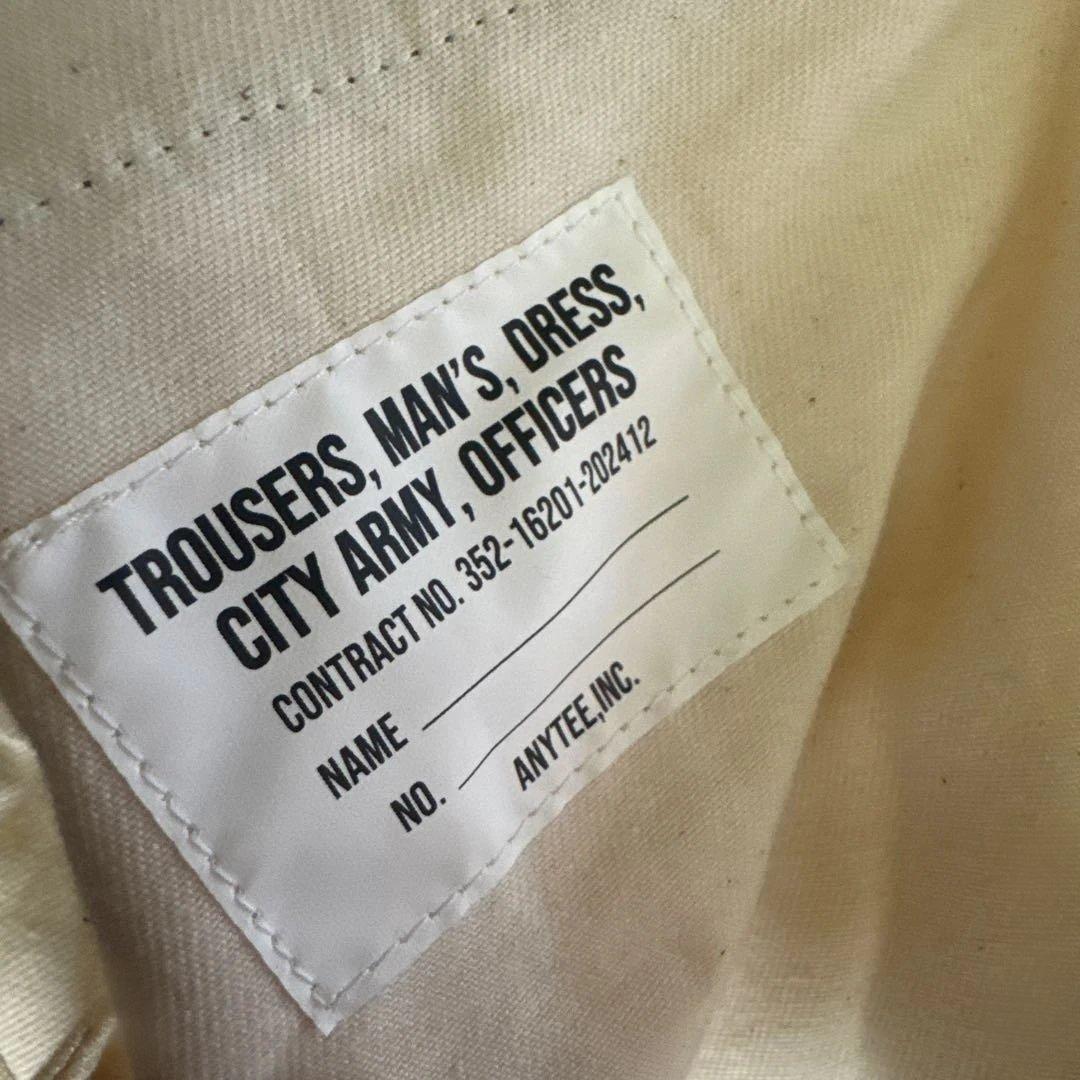 anytee classics Officer Pants M Black 新品