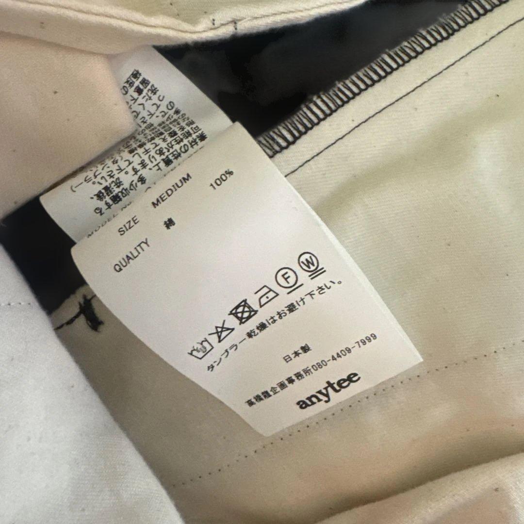 anytee classics Officer Pants M Black 新品