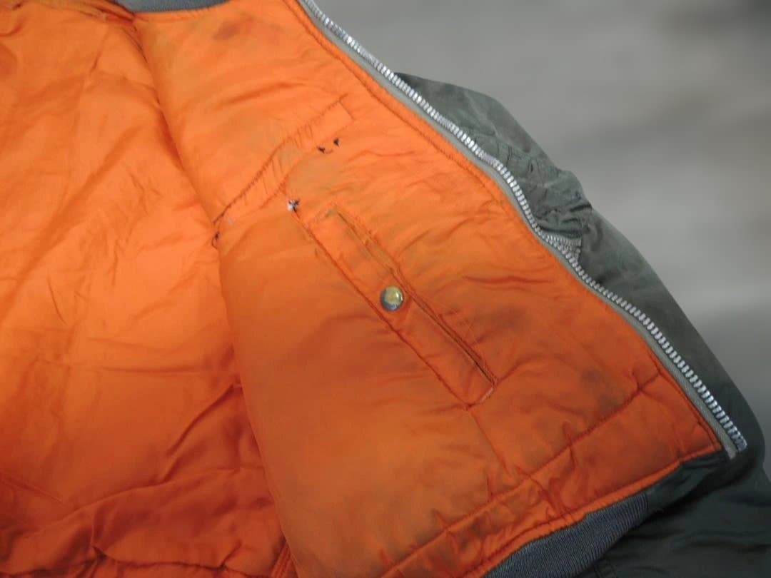 70's米軍実物 USAF MA-1 8279Eフライトジャケット/L