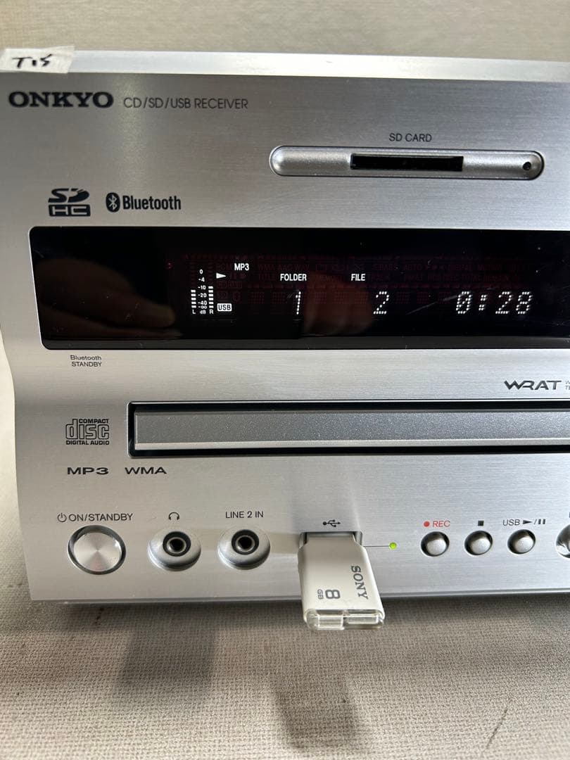 T15 整備ONKYO NFR-9X CD/SD/USBレシーバーシステム 本体