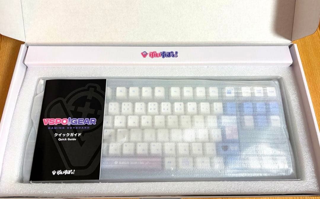 VSPO GEAR ゲーミングキーボード 花芽すみれEdition