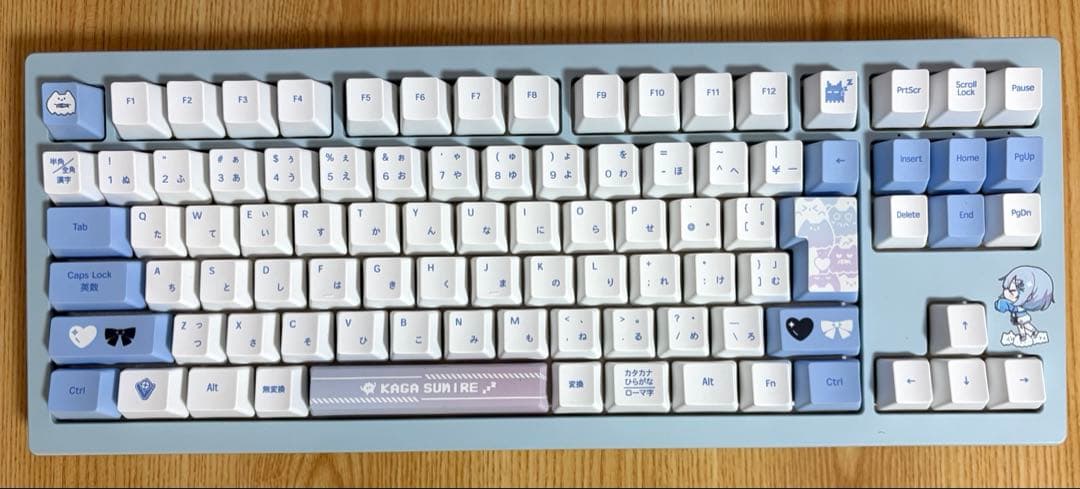 VSPO GEAR ゲーミングキーボード 花芽すみれEdition
