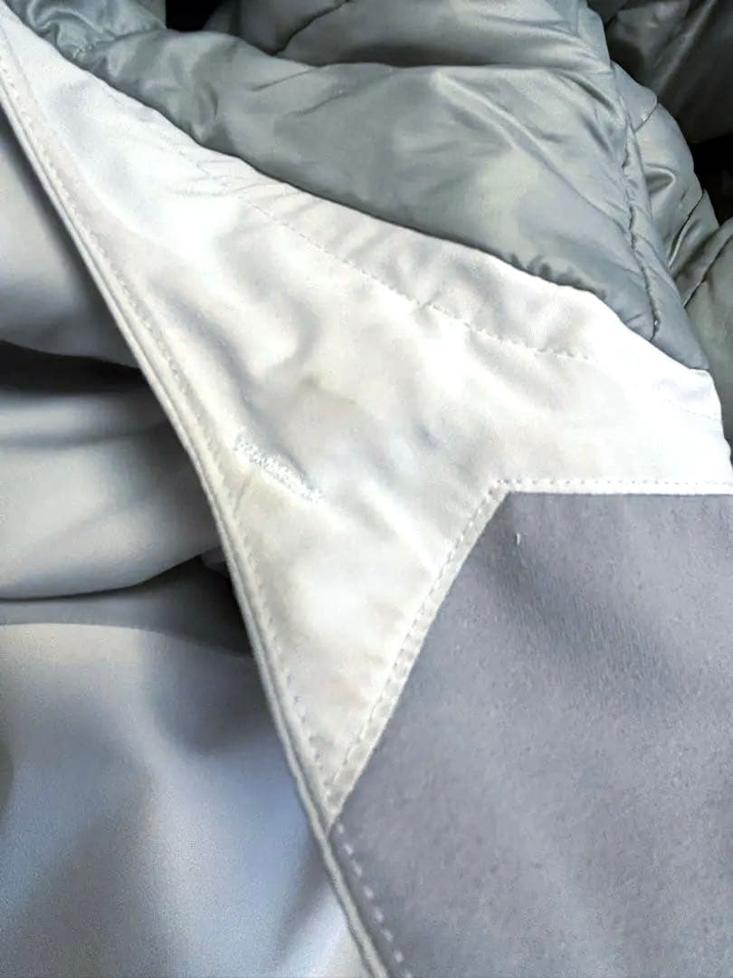 mont-bell パウダーホップパーカ　S ライトグレー