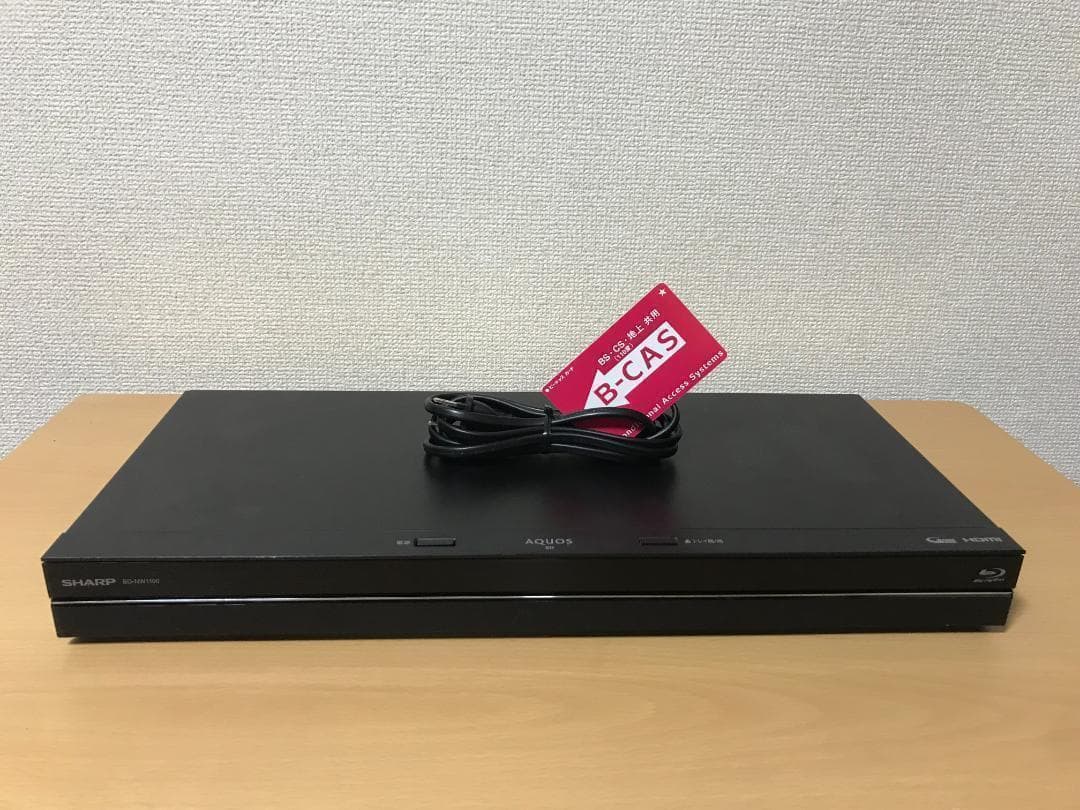 シャープ ブルーレイレコーダー 「BD-NW1100」 動作品①