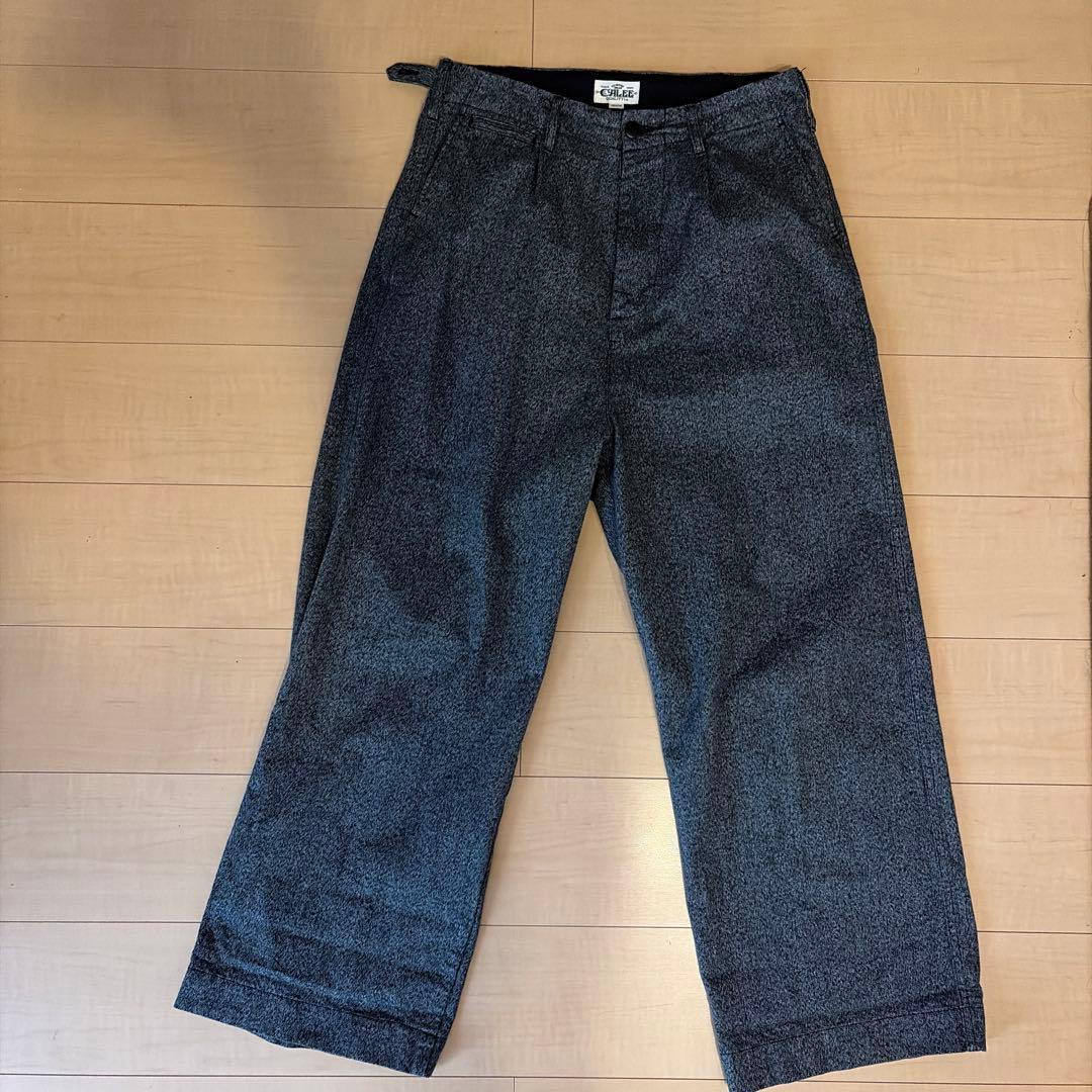 CALEE ワークパンツ