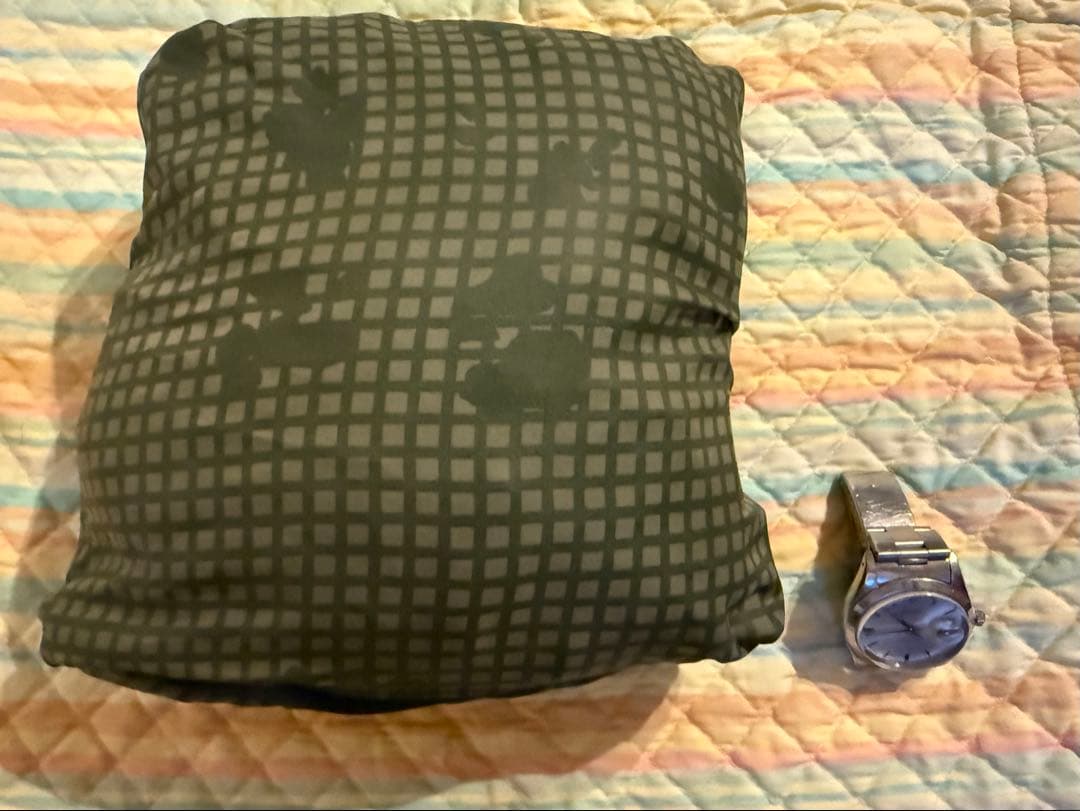 ゴアテックス　カモフラージュ リバーシブルジャケット 内ポケットに収納されます。