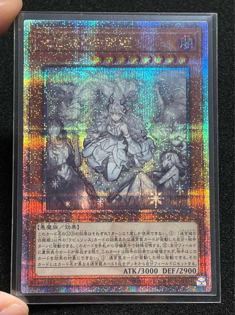 迷宮城の白銀姫　絵違い　25th クオシク　QCAC-JP011 日版