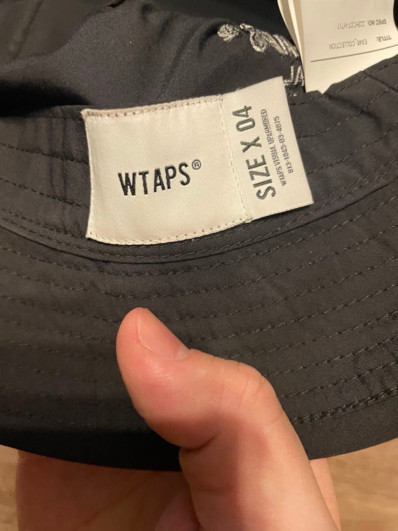 帽子 WTAPS 23SS JUNGLE 04 HAT BLACK