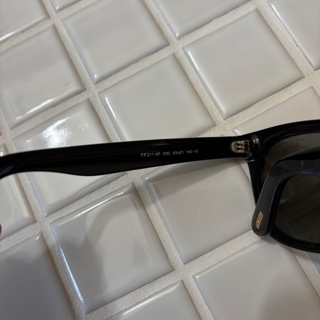TOM FORD TF 211 AFミラーサングラス ブラック