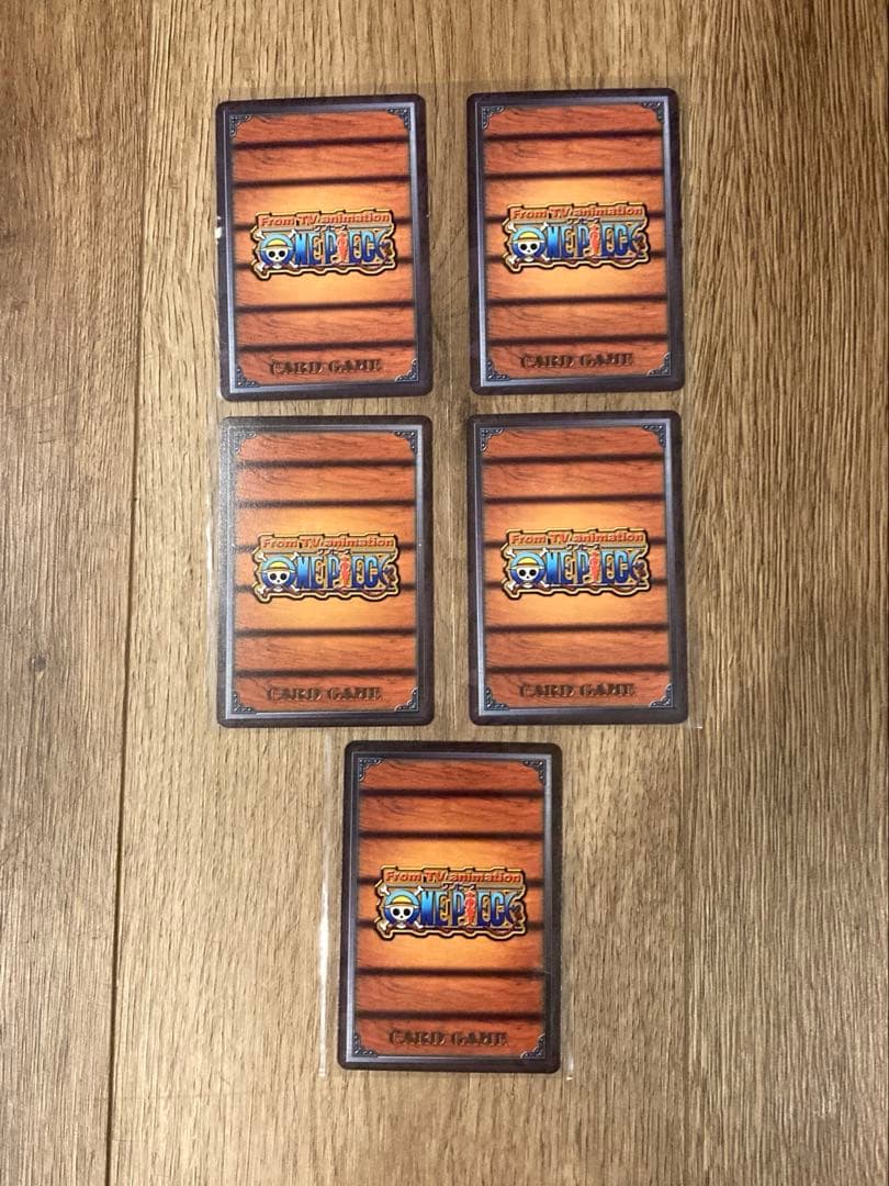 ワンピースカード　旧裏　初期　美品　カードダス　ルフィ海賊団