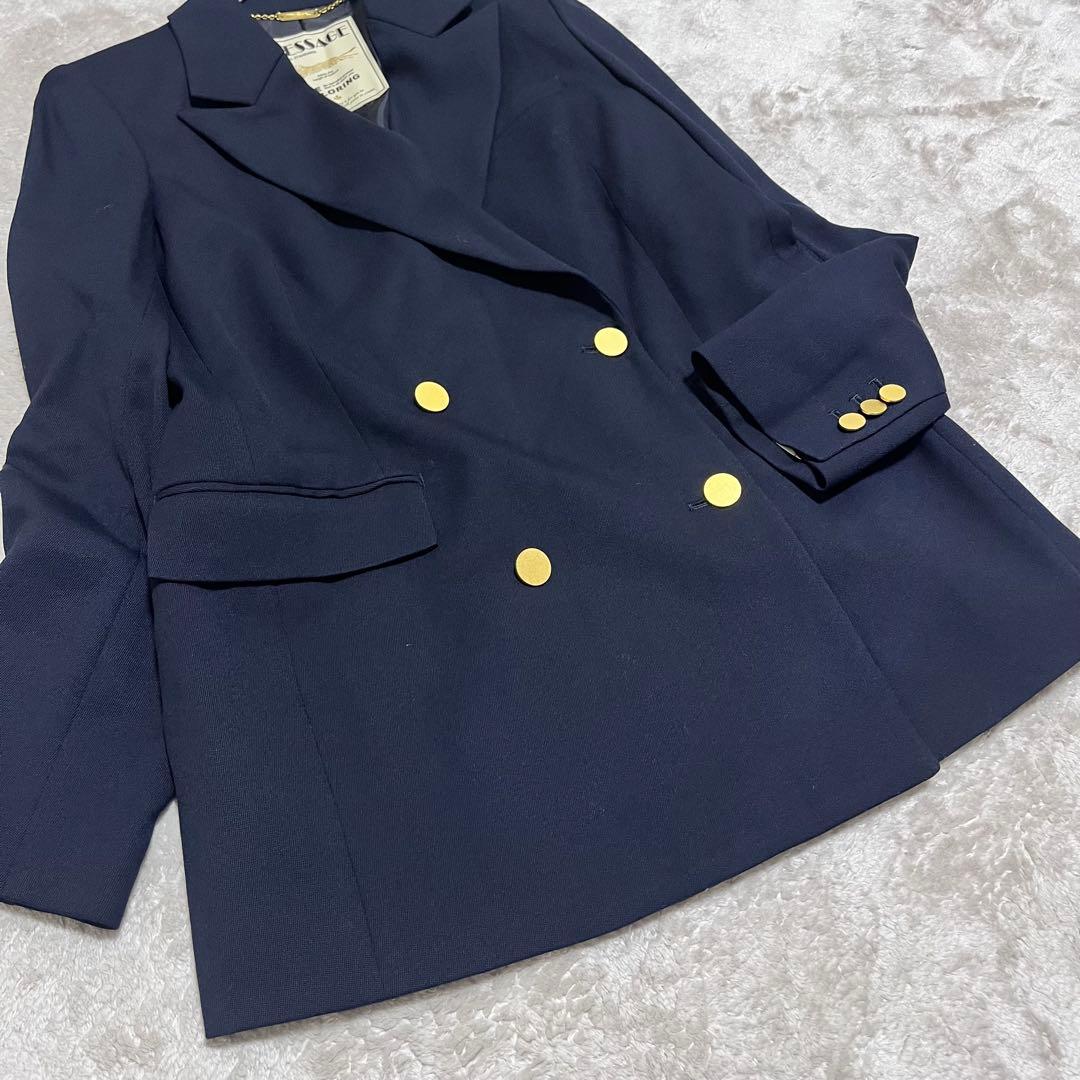 ほぼ新品　ジャーナルスタンダード レサージュ　ウールトリコチンブレザージャケット