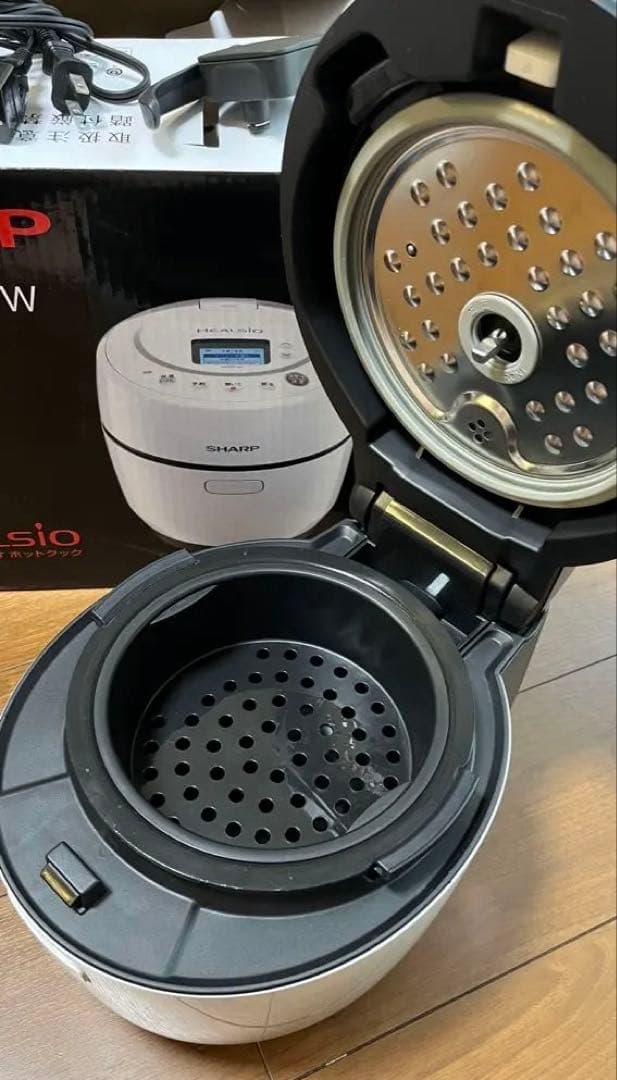 ホットクック✨SHARP KN-HW10E-W HEALSIO