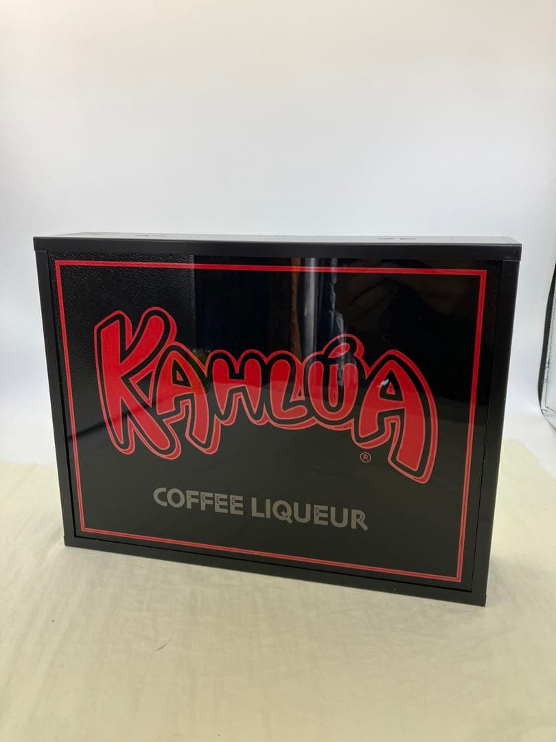 KAHLUA COFFEE 電飾サイン看板　ネオン　バーカフェ　カルーア　動作品