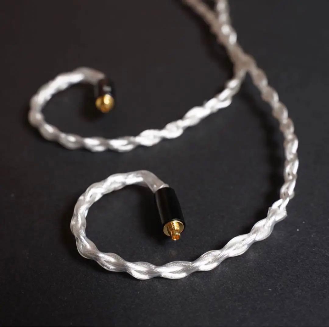 【1点のみ】銀銅合金導体 8コア1064芯 MMCX/4.4mmバランス